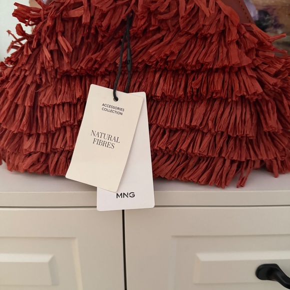 Mango Red Textured Clutch – Statement Piece - Picture 6 of 7